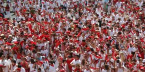 fêtes de bayonne foule