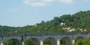 Pont canal Lot-et-garonne