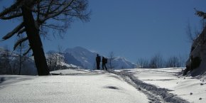 Balade trainée neige
