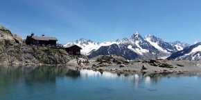 Lac montagne paysage savoie haute-savoie