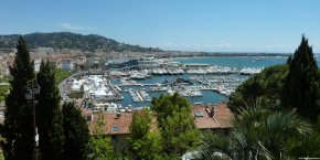 Vue Cannes port