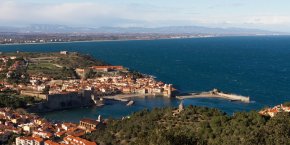 Collioure vue du fort saint elme