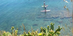Paddle en mer