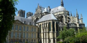 Extérieur cathédrale de reims