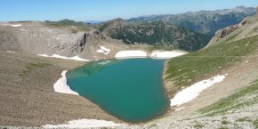 Lac randonnée altitude alpes-de-haute-provence