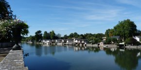 Les bords du Loiret à Olivet
