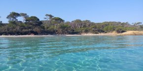 Eau turquoise porquerolles Var