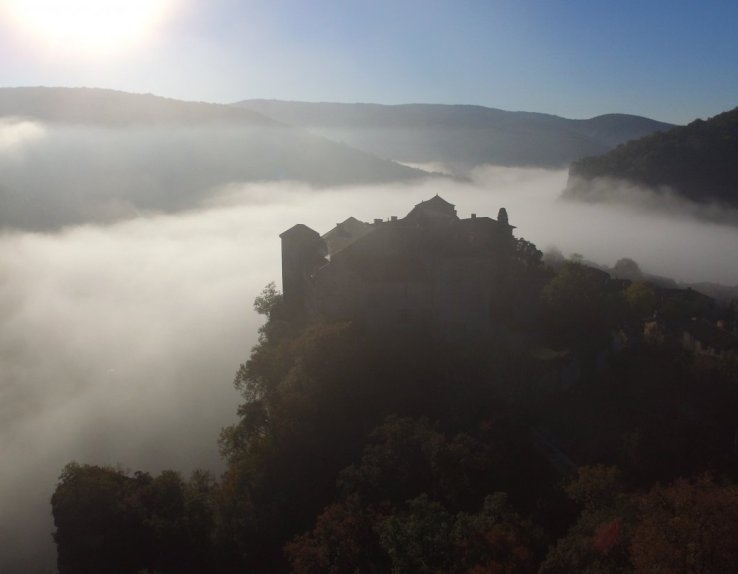 Vue Châteaux de Bruniquel