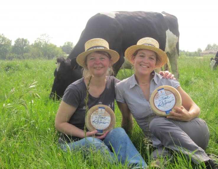 Edith et hélène La Ferme du Ramier Montauban