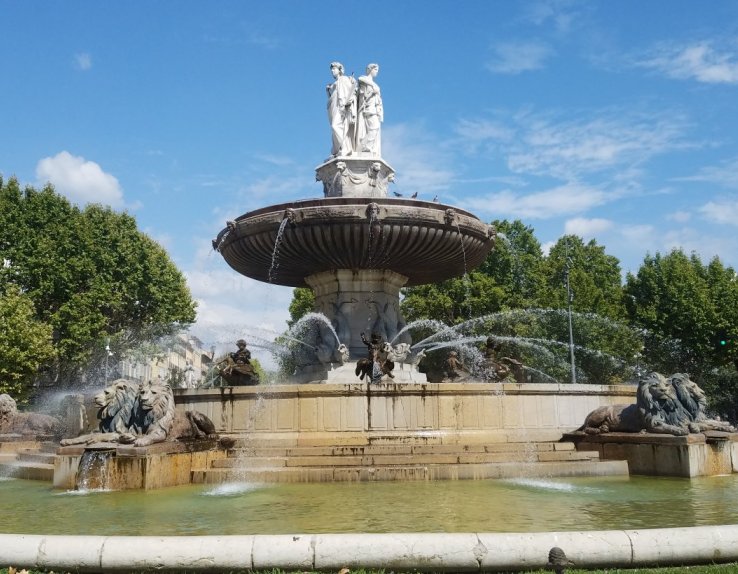 Fontaine Rotonde Aix-en-Provence