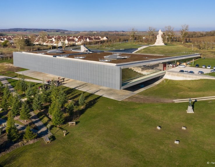 Musée de la Grande Guerre Meaux, vue aérienne