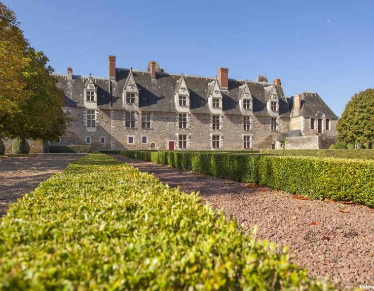 Château de Goulaine vue jardins