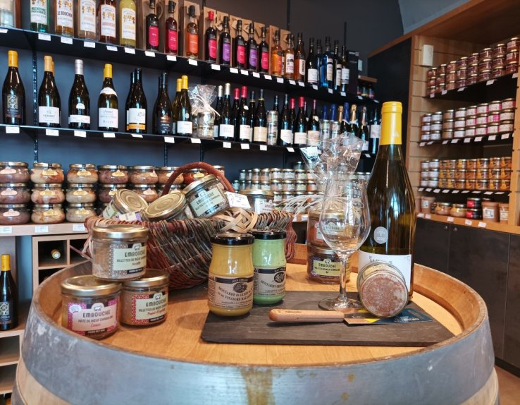 boutique de la Maison du Charolais à Charolles en Bourgogne du sud