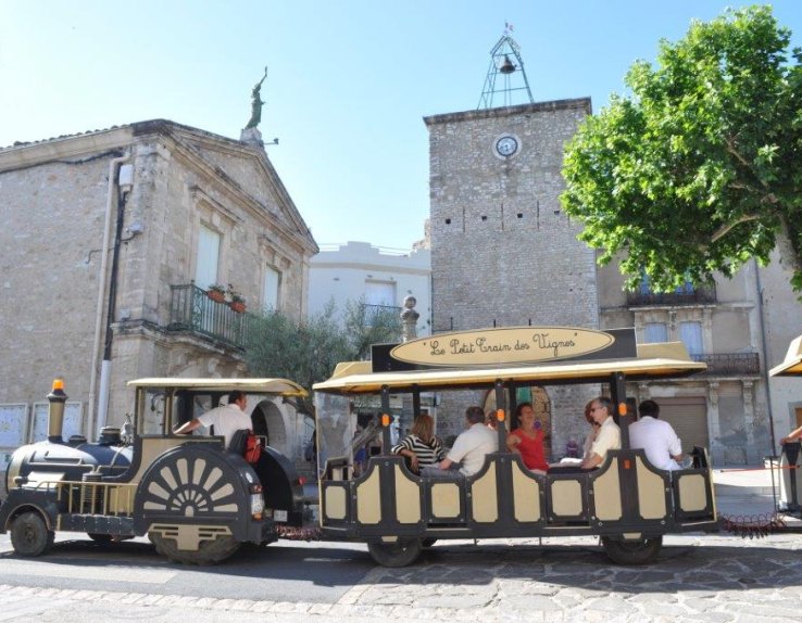 Petit train des vignes Domaine Alexandrin