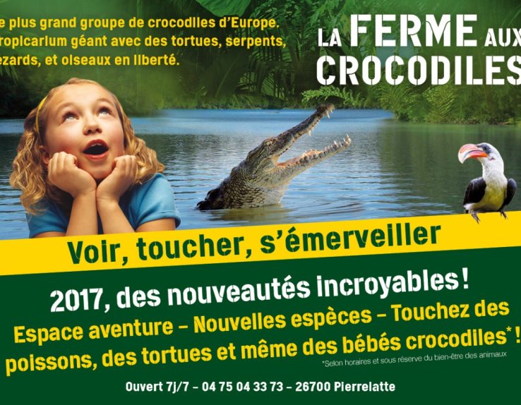 La Ferme aux Crocodiles Pierrelatte